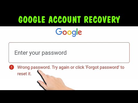 Wrong Password Try Again Or Click Forgot Password Gmail | Gmail Recovery