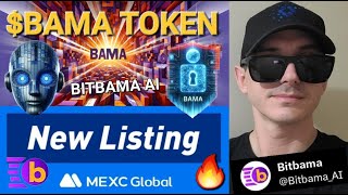 $BAMA - BITBAMA AI TOKEN CRYPTO COIN ALTCOIN HOW TO BUY BAMA MEXC GLOBAL ETH ETHEREUM UNISWAP TRADE