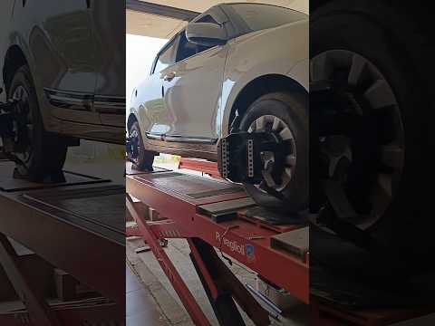 Swift Wheel alignment nd balancing #ytshorts #youtubeshorts #shorts #swift #swiftvxi