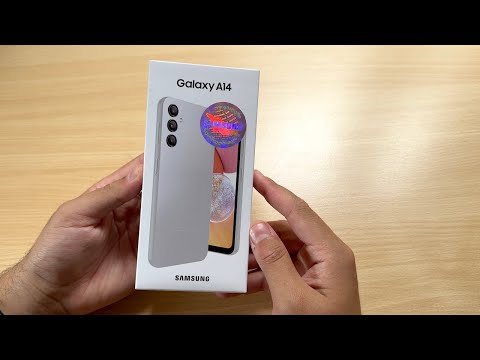 Samsung Galaxy A14 Unboxing: Silver!