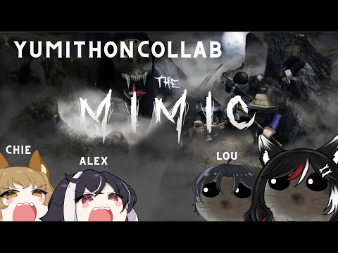 【 YUMITHON COLLAB 56】ROBLOX HORROR THE MIMIC BERSAMA ORANG PEMBERANI #shorts【 VTUBER INDONESIA 】