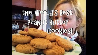 Seriously the World's Best Peanut Butter Cookie Recipe!!