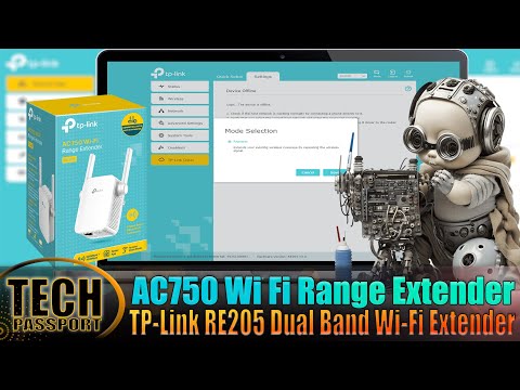 Solve Wi-Fi Dead Zones 📶 TP-Link RE205 AC750 Extender Installation & Optimizing Maximum Output