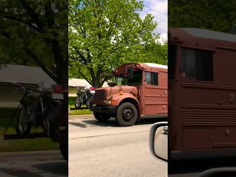 Crazy bus & van conversion. Would you live in this?