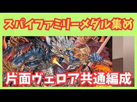 【パズドラ】スパイファミリーコラボ　メダル集めるならここ！！　1日1回限りの交換分を確保しろ！