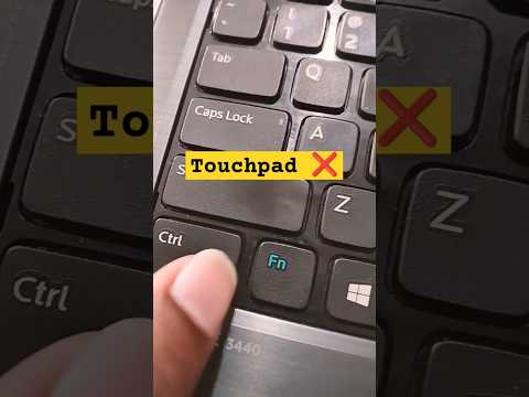 Dell Latitude 3440 Series Laptop Touchpad Not Working Problem#macnitesh#keyboardtricks#2024shorts