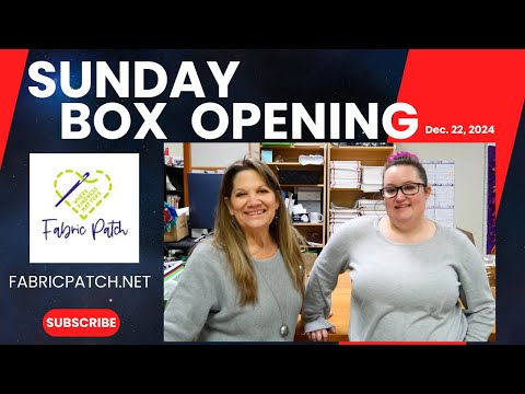 Sunday Box Opening!!! Great NEw minkee and Northcott you won't want to miss!!