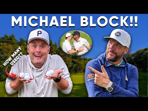 How Many 14 HCP’S Balls Are Used In A Scramble With HOLE IN ONE HERO Michael Block ?