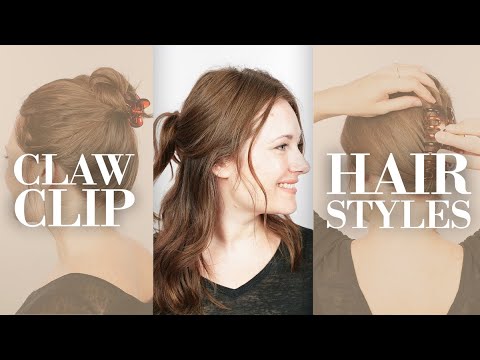 8 Easy Hairstyles You Can Do With A Claw Clip