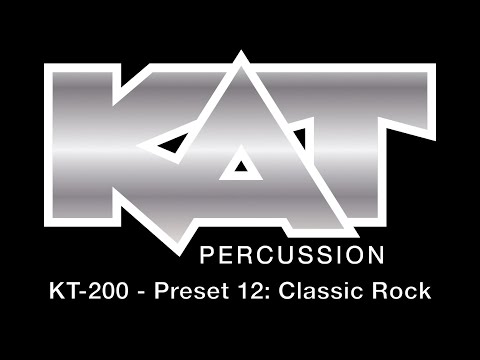 KT-200 Electronic Drumkit: Preset 12 - Classic Rock