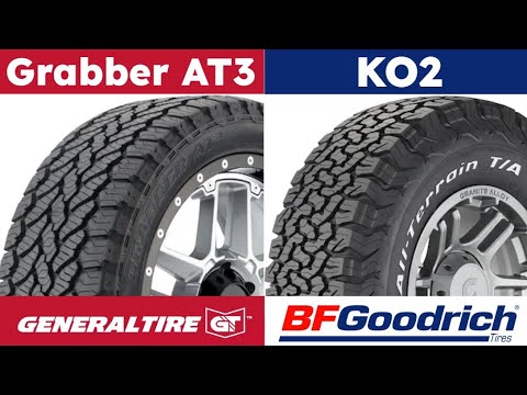 General Grabber AT3 vs BFGoodrich All Terrain TA KO2