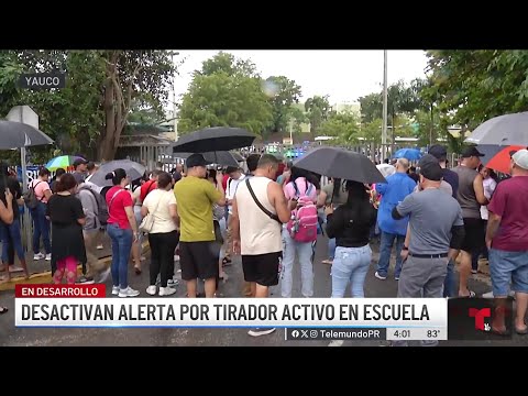 Falsa alarma: activan alerta de tirador activo en escuela de Yauco