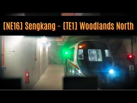 SG MRT Season 3 Ep 8. Sengkang(NE16) - Woodlands North(TE1)