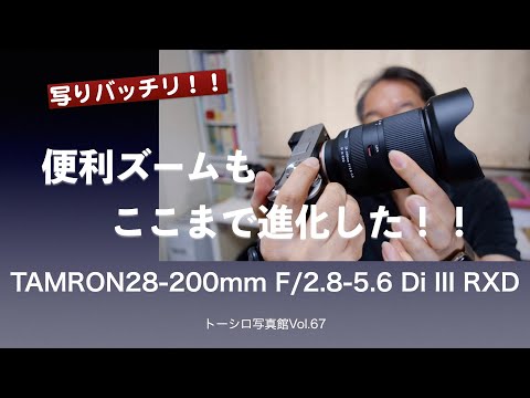 【高倍率ズームもここまで写りがよくなった！】TAMRON28-200mm F/2.8-5.6 Di III RXD