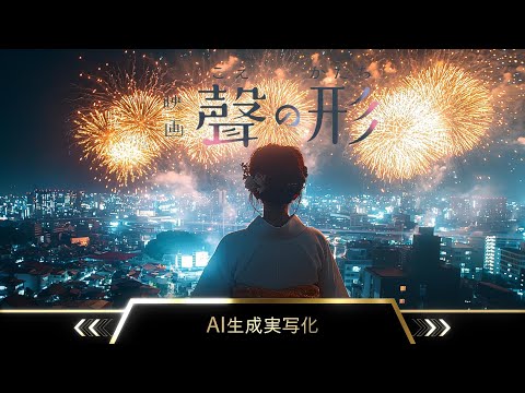 京アニ「聲の形」生成AIで実写化にチャレンジしてみた!!