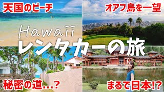 【ハワイ旅行】オアフ島をレンタカーでドライブしたらすごい所見つけた！【Hawaii vlog part9】