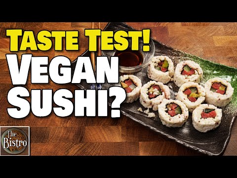 FROZEN Vegan Sushi?  Konscious Tuna Avocado Roll