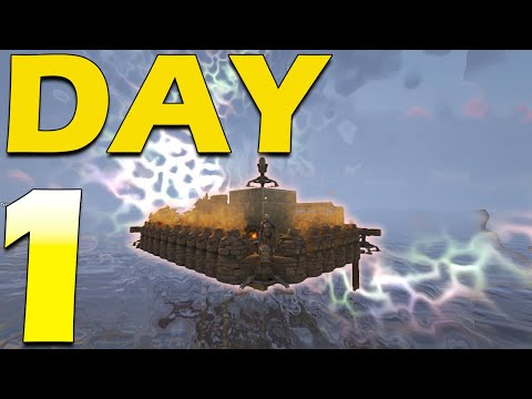 We Claimed A Unraidable Hidden Ocean Base Location Day 1! | Ark PvP