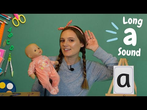 Long 'a' Sound | Learn Phonics | 'a' Makes 'ai/ay' Words | Vowel Sound | British Teacher