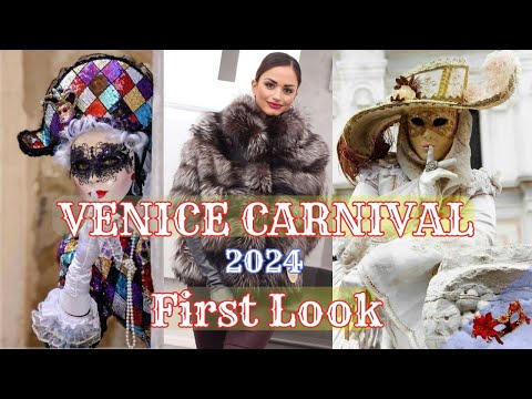 VENICE CARNIVAl 2024 FIRST LOOK:  Venice Street Style, FESTIVE ATMOSPHERE