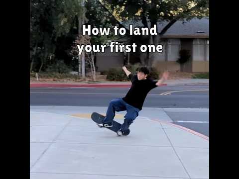 How to: first ollie up a curb