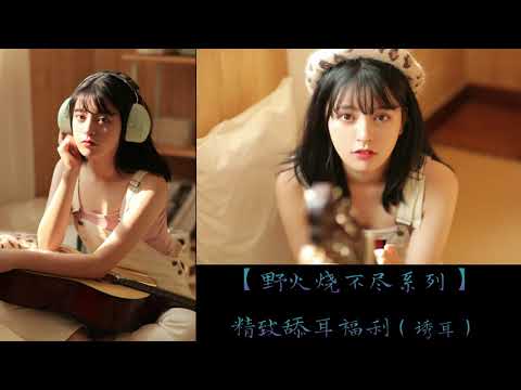 【极品福利】 ASMR ear eating show 精致舔耳福利 Ear Massage（诱耳）