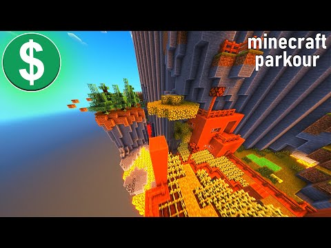 Minecraft Parkour Gameplay NO COPYRIGHT