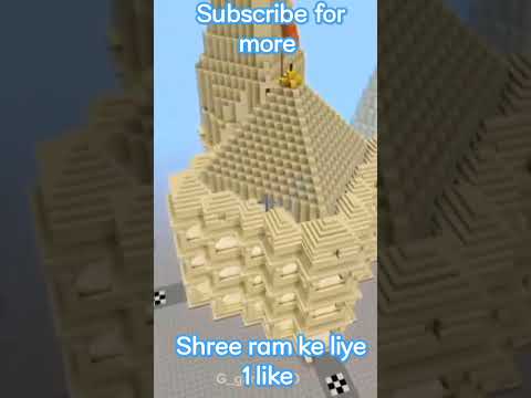 Shree ram mandir in Minecraft #shorts #trending #viral #minecraft #rammandir