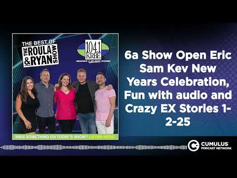 6a Show Open Eric Sam Kev New Years Celebration, Fun with audio and Crazy EX Stories 1-2-25 |...