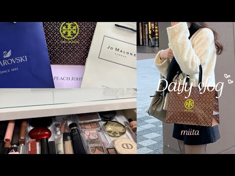 vlog | たくさんお買い物した年末 | 購入品🌙通販📦 | コスメ収納🧹etc...