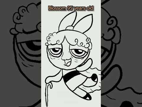 Grandma Blossom | #shorts  #easylittledrawings #growingupevolution