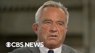 RFK Jr. on his independent presidential run, Biden and Trump