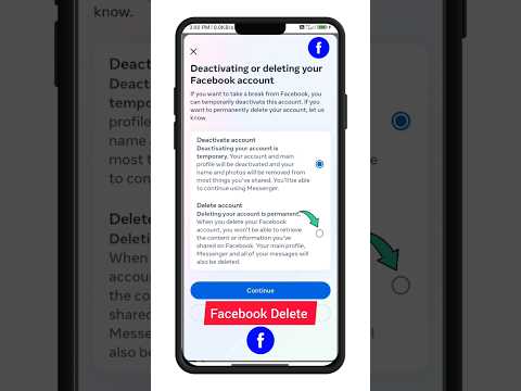 How to Delete Facebook Account [July 2023 Update] - Full Guide | Permanently delete Fb #shorts