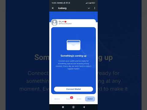 Listing soon: How to connect your bitget wallet to your iceberg Airdrop. Iceberg crypto coin launch
