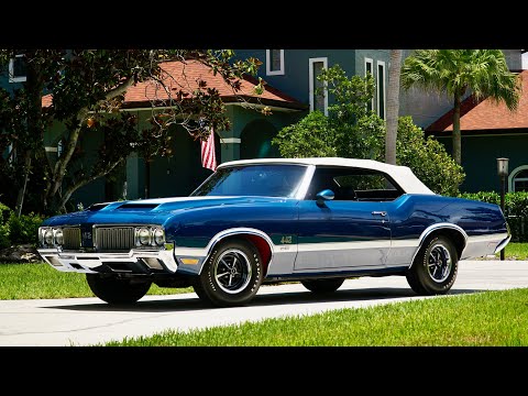 1970 Olds 442 W-30 Machine 1 of 96 factory 4-speed Original drivetrain Twilight Blue 💎💎💎