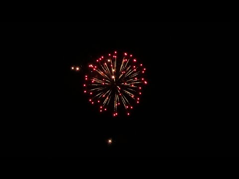 第６回 井戸堂町サマーフェスタの打ち上げ花火 2024.08.11