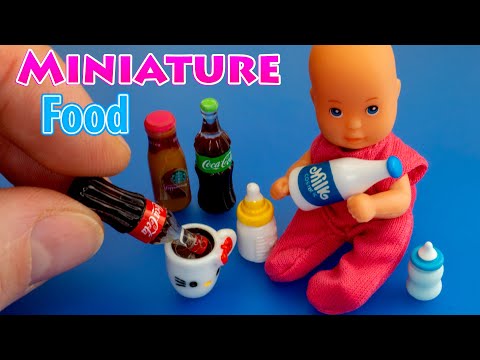 My collection of miniature food | No Polymer Clay! Etsy