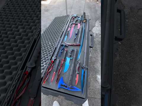 Is THIS The Most INSANE Knife Set You Have EVER Seen?? #shortsviral