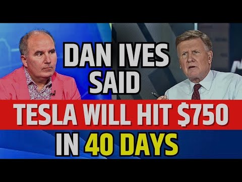 Dan Ives Said Tesla Will Hit $750 In 40 Days | TSLA Stock News