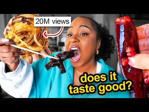 Testing NEW TikTok Food Hacks and Recipes!