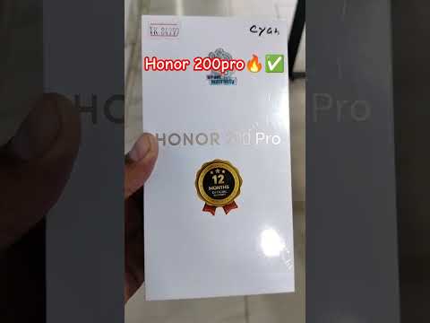 Honor 200pro🔥✅#smartphone #honor9 #unboxing #review #reels