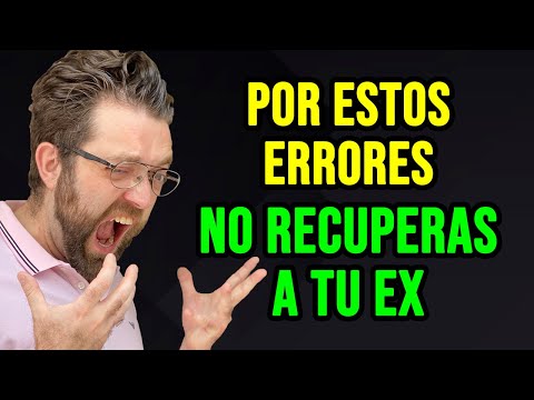 Cosas que alejan a tu ex. Por eso no le recuperas