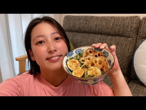 【生配信】夏野菜の素揚げ丼！！みんなでお夕飯会