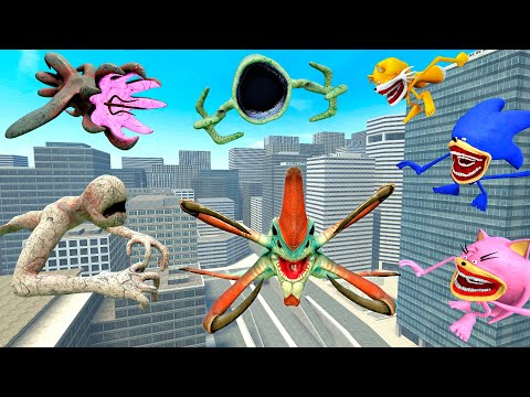 🔥 I Found New Sea Creatures Monsters Upsweep Sea Eater Leviathan Ningen El Gran Maja In Garry's Mod