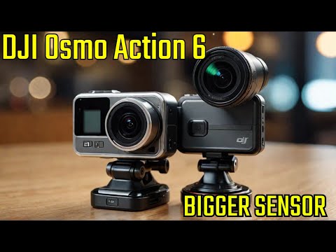 DJI Osmo Action 6 - Why not a camera with a 1-inch sensor?