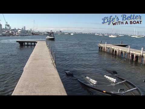 Launching and retrieving technique with Scott O'Hare of The Anchorage Marina and Aussie Boat Sales