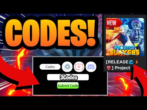 ALL *3* PROJECT SLAYERS CODES ROBLOX 2023 | HOW TO REDEEM CODES IN ROBLOX PROJECT SLAYERS!