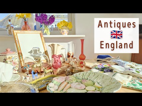 I took home a lot of wonderful antiques and vintage goods. │Flea Market│Haul│Trip to England Bristol