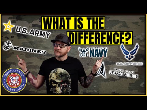 The Differences Between US Military Branches