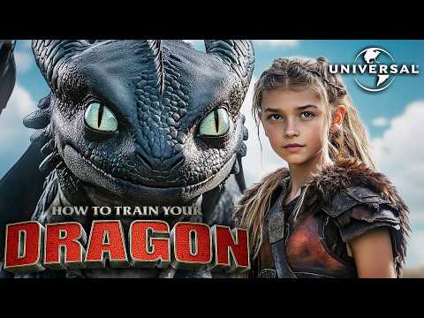 HOW TO TRAIN YOUR DRAGON Live Action Teaser (2025) With Mason Thames & Nico Parker